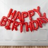 Birthday balloon set, red