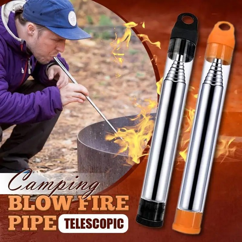 blowing tube for fire