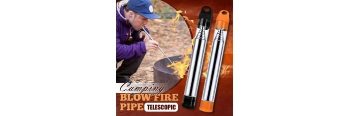 blowing tube for fire