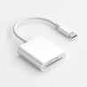 Adaptateur de lecteur de carte mémoire SD TF USB Type C