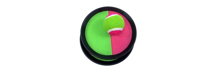 sticky ball game, throw and catch