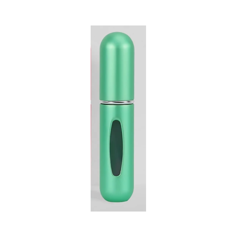 Vaporisateur rechargeable pour parfum couleur vert