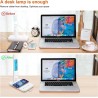 Wireless LED charger, desk lamp, temperature, alarm clock