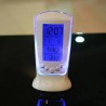 LED digital desk clock, calendar clocks, bedside temperature