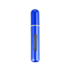 Flacon vaporisateur rechargeable de voyage portable de 8 ml bleu