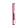 Flacone spray da viaggio ricaricabile da 8 ml, rosa metallizzato